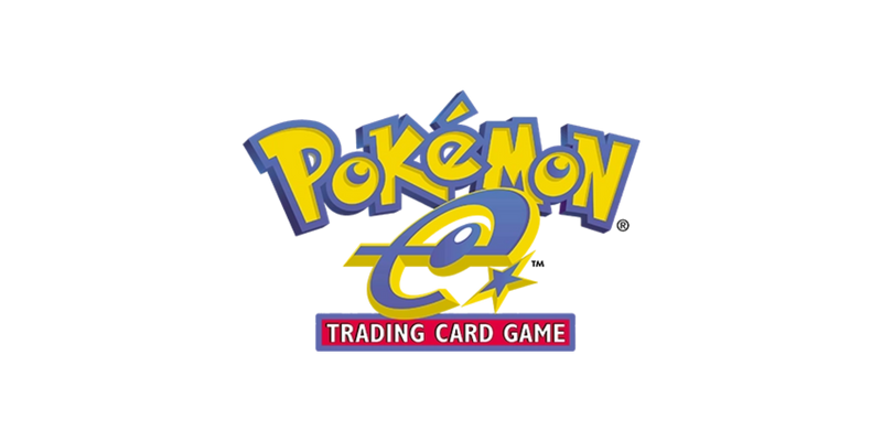 E-Card Series binder placeholder Pokémon collection logo