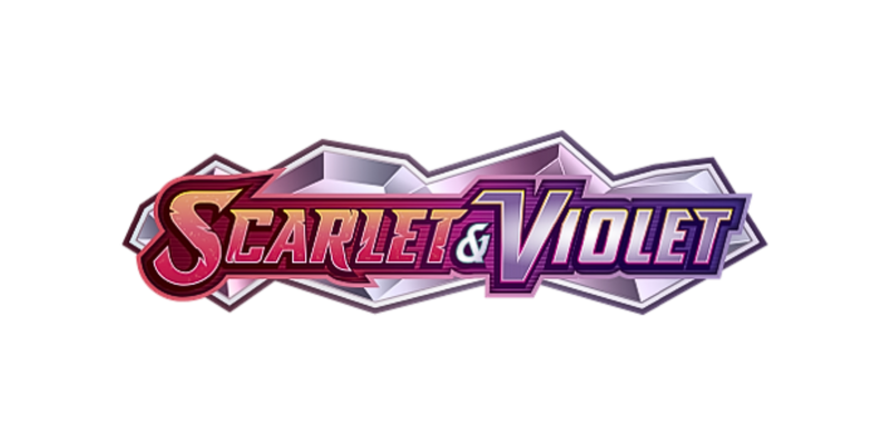Scarlet & Violet binder placeholder Pokémon collection logo