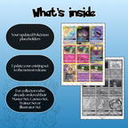 Request Your Updated Complete Pokémon Master or Cameo Set Placeholders, Binder Pages, Printable PDF & Digital Download