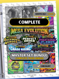 Mega Evolution Bundle Master Set Placeholders: All Sets Included