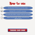 Pokémon Gen 2 National Pokedex Placeholders, Binder Inserts, Johto Collection (Digital Download)