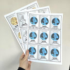 Lucario Pokémon TCG Binder Placeholders | Adjustable | Collection Tracker (Digital Download)