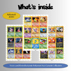 Neo Genesis Binder Pages, Pokémon Placeholders, Printable TCG Binder, Digital Download