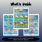 Squirtle Evolutions Master Set Bundle Binder Placeholders: English, Japanese, Chinese (PDF Downloads)