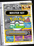 Skyridge Placeholders, Pokemon Master Set Printable Binder Pages, TCG, Digital Download