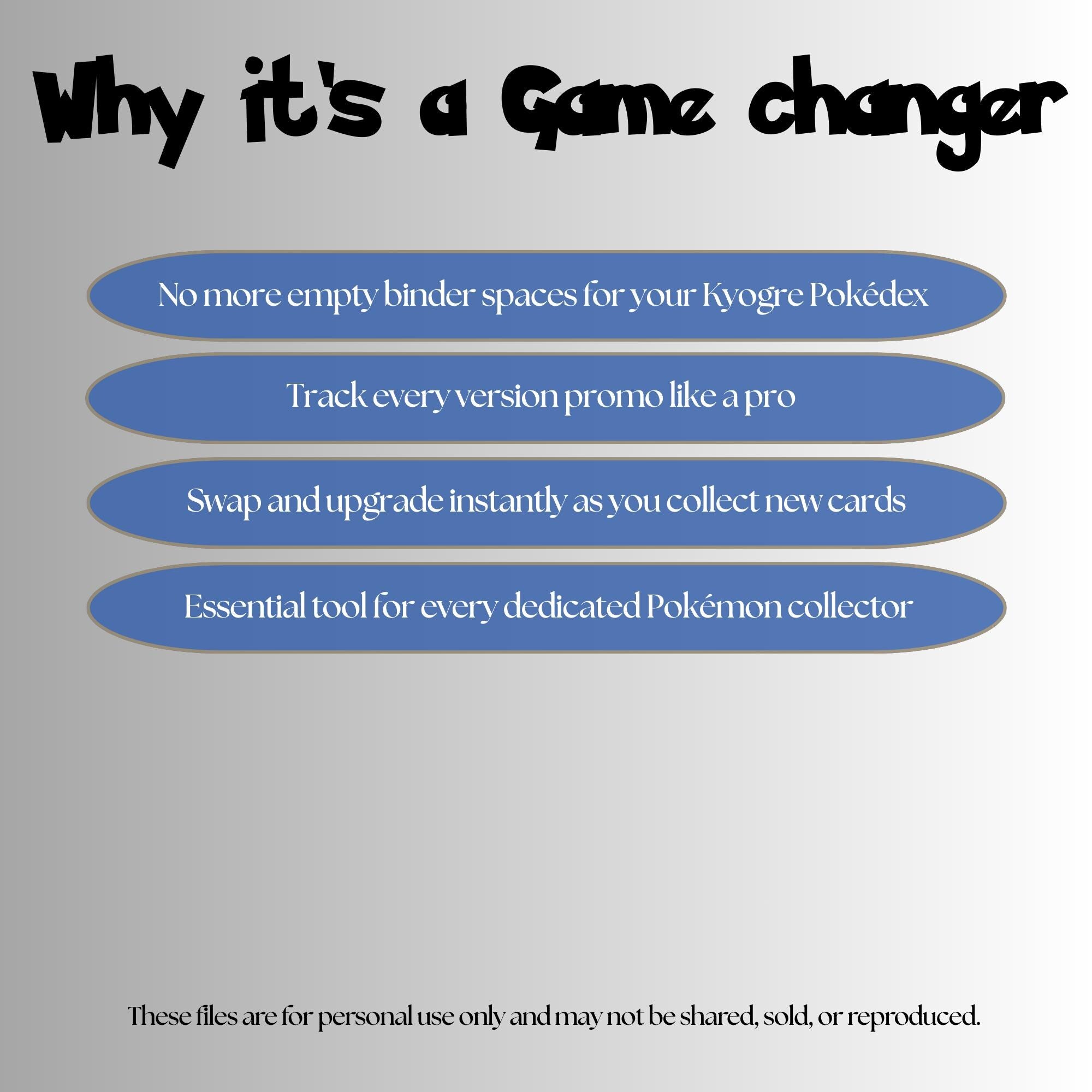 Kyogre set checklist highlighting the benefits of tracking and upgrading your Pokémon card collection.