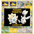 Togepi & Togetic Cameo binder pages set showing grayscale and color Pokémon cards, designed as a digital download to complete a collector’s binder.