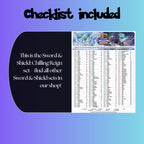 Example of the checklist that’s included to see which cards are all in the Chilling Reign set from the Sword & Shield Series.