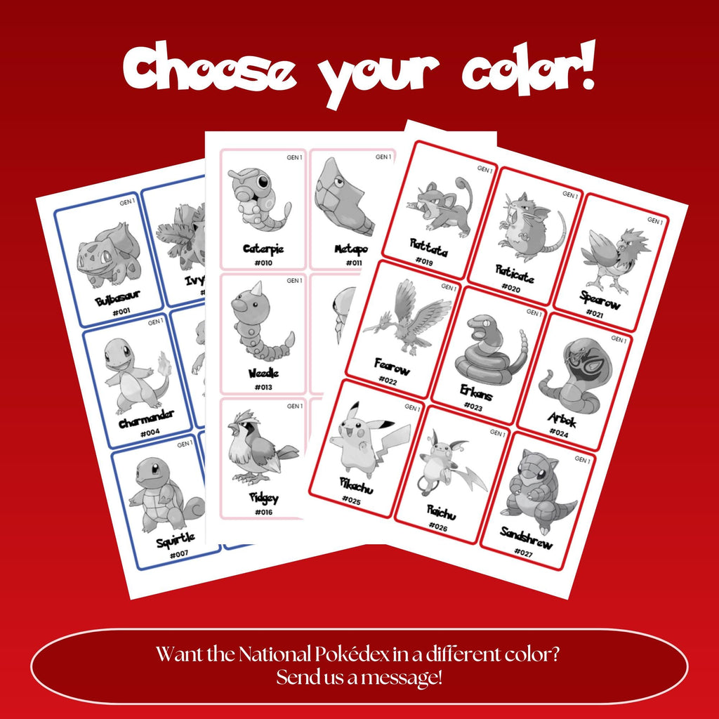 Showing that all colors are available on request.