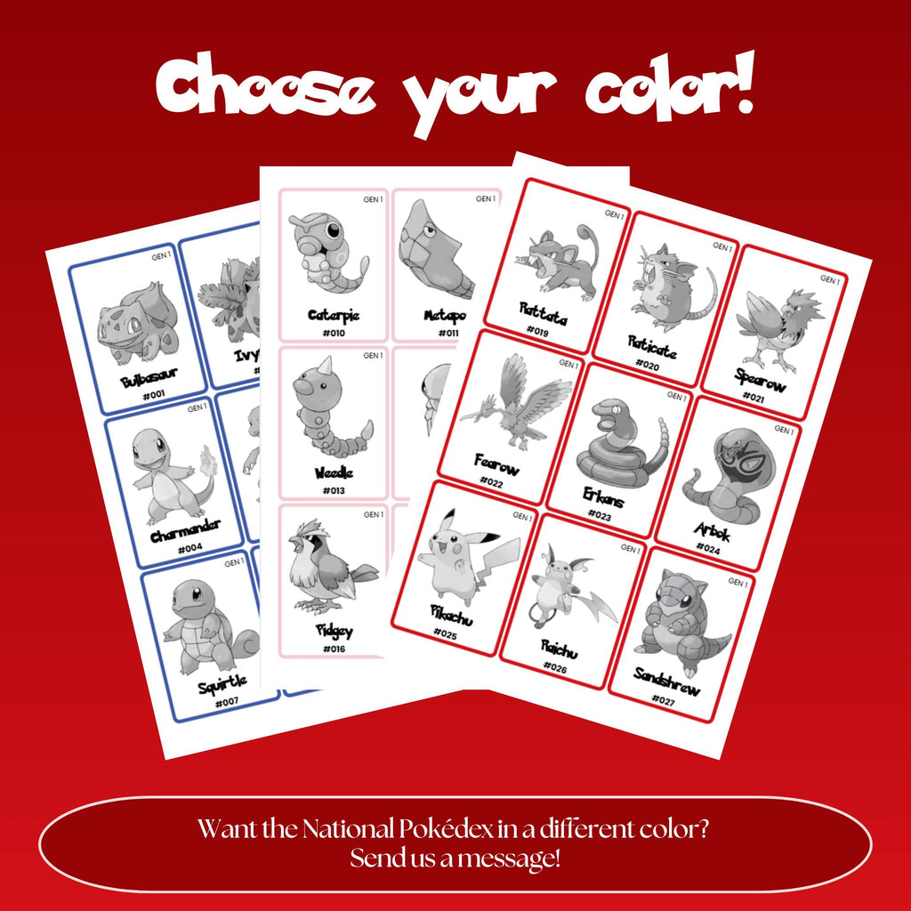 Showing that all colors are available on request.