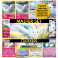 Togekiss binder pages set showing grayscale and color Pokémon cards, designed as a digital download to complete a collector’s binder.