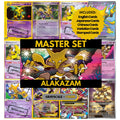 Alakazam cards example showing Pokémon cards used to demonstrate how the master set fits into a collector’s binder