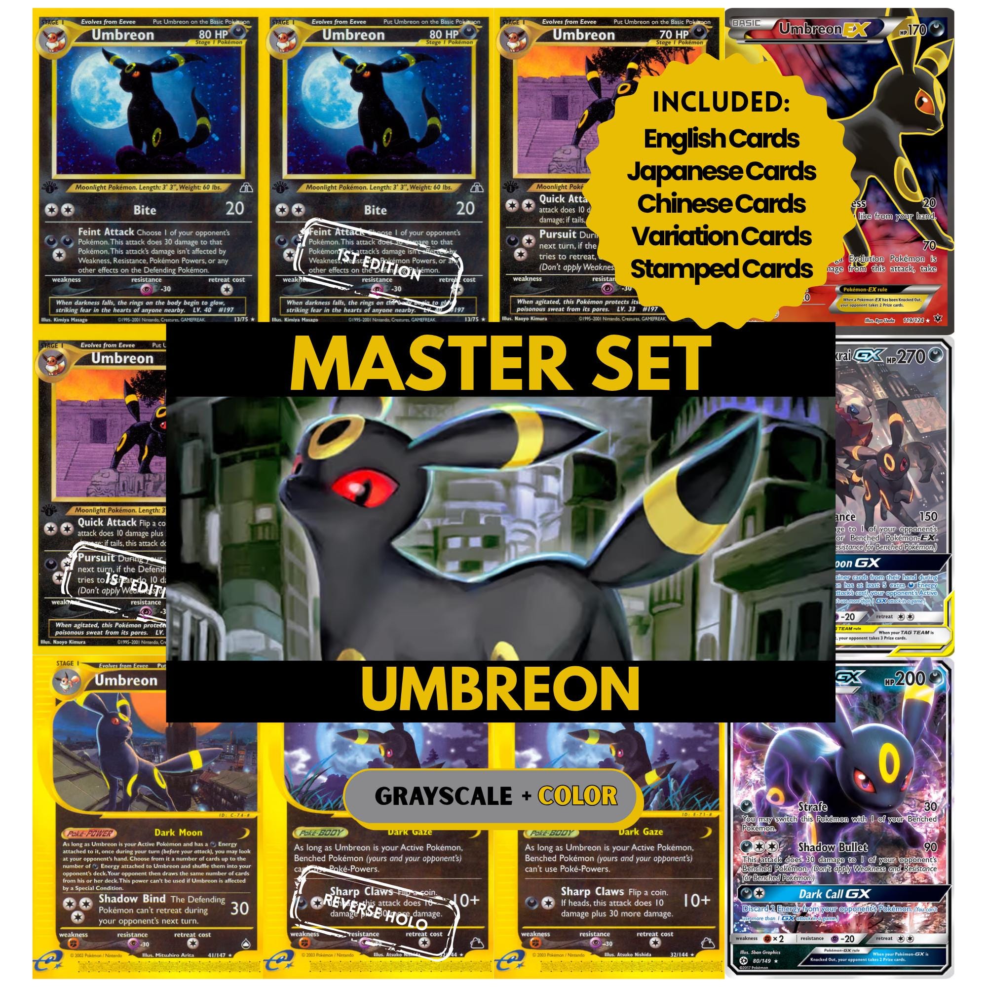 umbreon pokemon card binder Simplified Chinese (CN) - Gem V2 Binder: A Cozy Home for Cards Just as Pokmon are comfy in their Pok Balls Umbreon Binder Pages Umbreon Top