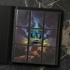 Preview window showing the Zekrom extended artwork in a warm indoor setting, styled as a binder display for Pokémon collectors.