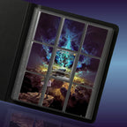 Zekrom extended binder artwork displayed in a 9 pocket Pokémon binder.
