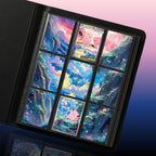 Clefairy and Clefable extended binder artwork displayed in a 9 pocket Pokémon binder.