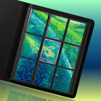 Froakie extended binder artwork displayed in a 9 pocket Pokémon binder.