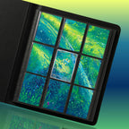 Froakie extended binder artwork displayed in a 9 pocket Pokémon binder.