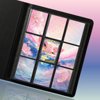 Mega Clefable extended binder artwork displayed in a 9 pocket Pokémon binder.