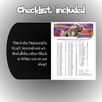Example of the checklist that’s included to see which cards are all in the Stormfront set from the Diamond & Pearl Series.