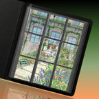 Charmander extended binder artwork displayed in a 9 pocket Pokémon binder.