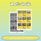 Galvantula binder pages set overview showing the included Pokémon cards to print and cut for your binder sleeves.