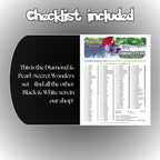 Example of the checklist that’s included to see which cards are all in the Secret Wonders set from the Diamond & Pearl Series.