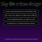 Pitch Black master set checklist highlighting the benefits of tracking and upgrading your Pokémon card collection.