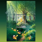 2.	Pikachu card displayed in extended binder artwork, styled as premium extended binder art for Pokémon collectors. Shows what you will receive as a PDF to download and print.