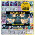 Bronzong binder pages set showing grayscale and color Pokémon cards, designed as a digital download to complete a collector’s binder.
