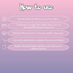Diancie cards digital download instructions explaining how to print, cut, and place placeholders in a Pokémon binder.