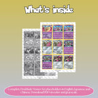 Doublade binder pages set overview showing the included Pokémon cards to print and cut for your binder sleeves.