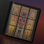 Ancient Mew extended binder artwork displayed in a 9 pocket Pokémon binder.