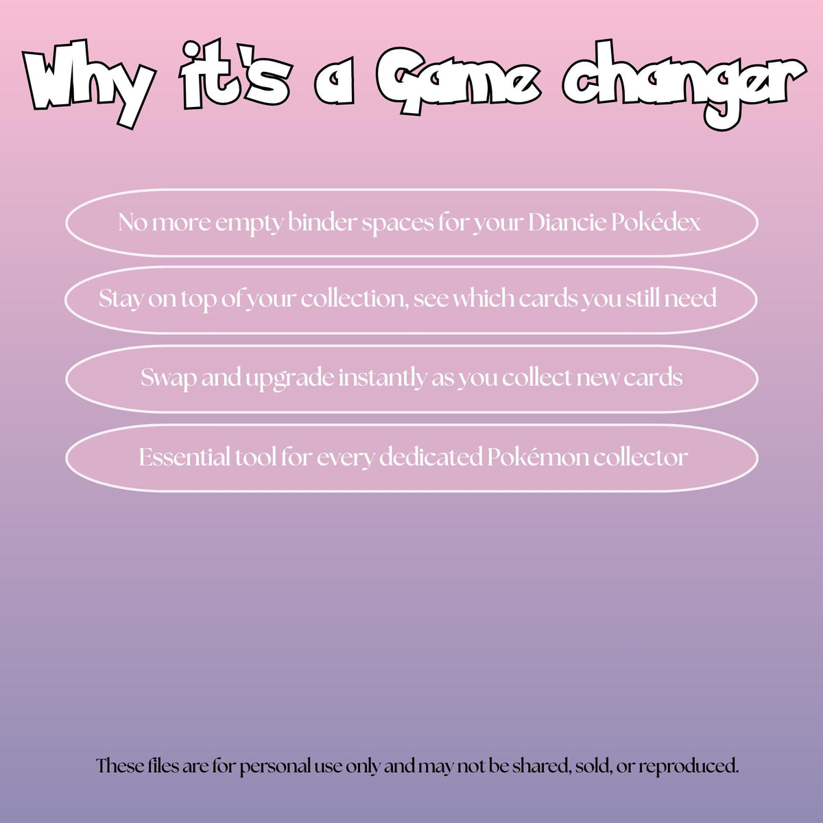 Diancie set checklist highlighting the benefits of tracking and upgrading your Pokémon card collection.