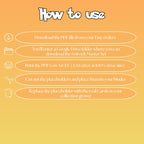 Solrock cards digital download instructions explaining how to print, cut, and place placeholders in a Pokémon binder.