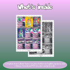 Iron Valiant binder pages set overview showing the included Pokémon cards to print and cut for your binder sleeves.