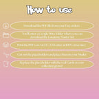 Lunatone cards digital download instructions explaining how to print, cut, and place placeholders in a Pokémon binder.