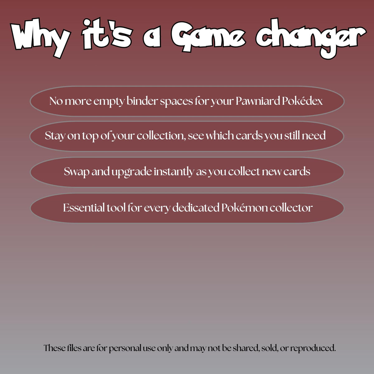 Pawniard set checklist highlighting the benefits of tracking and upgrading your Pokémon card collection.