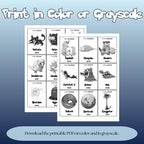 Printable Regional Forms Pokédex placeholders available in color and grayscale designed for Pokémon binder organization and easy home printing.