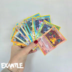Xatu cards example showing Pokémon cards used to demonstrate how the master set fits into a collector's binder.
